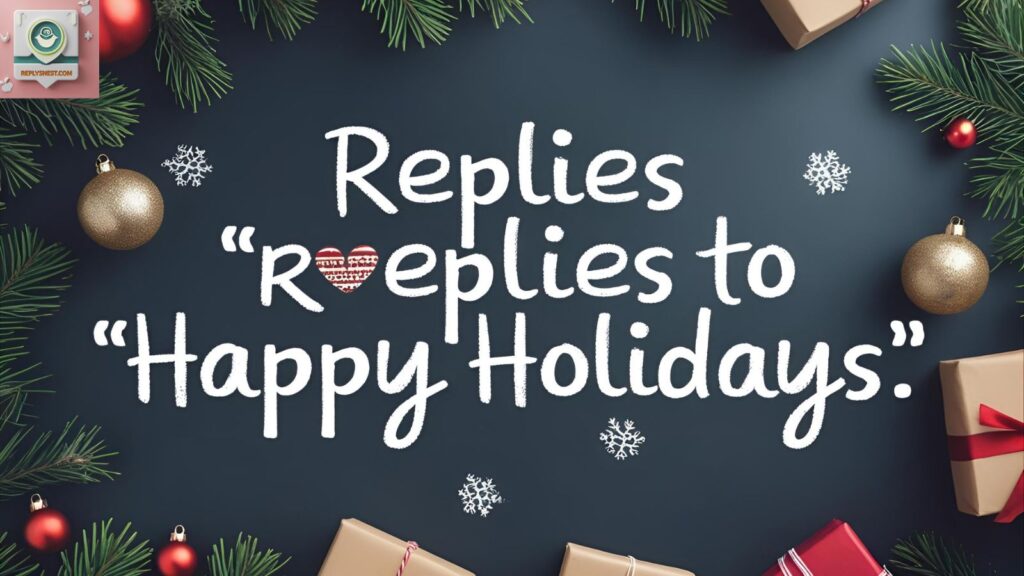 Appreciate it. Wishing you peace and joy this season