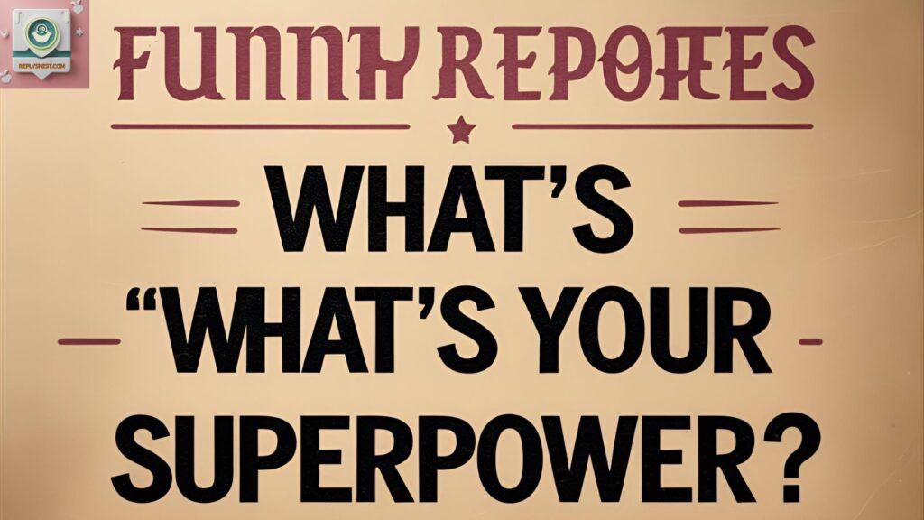 Finding the most awkward moment to say something weird