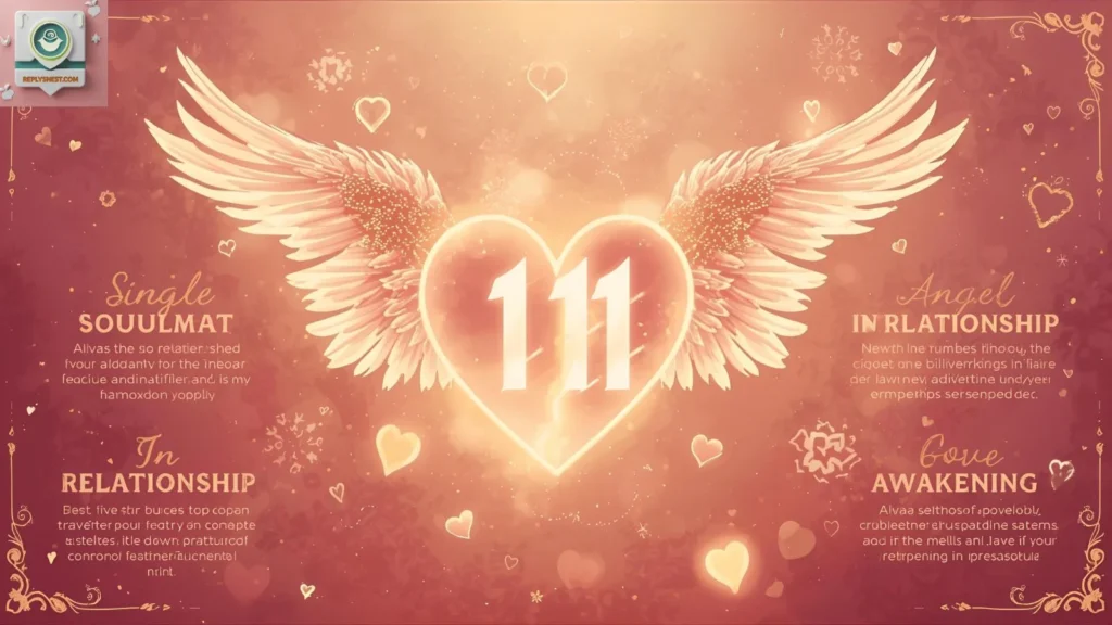 111 Angel Number Meaning in Love