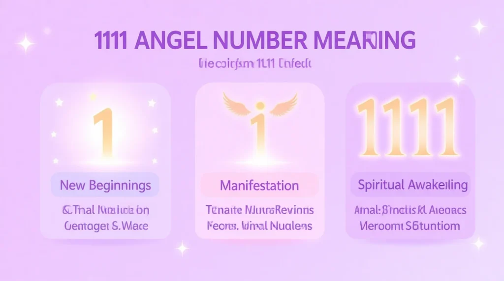 1111 Angel Number Mean