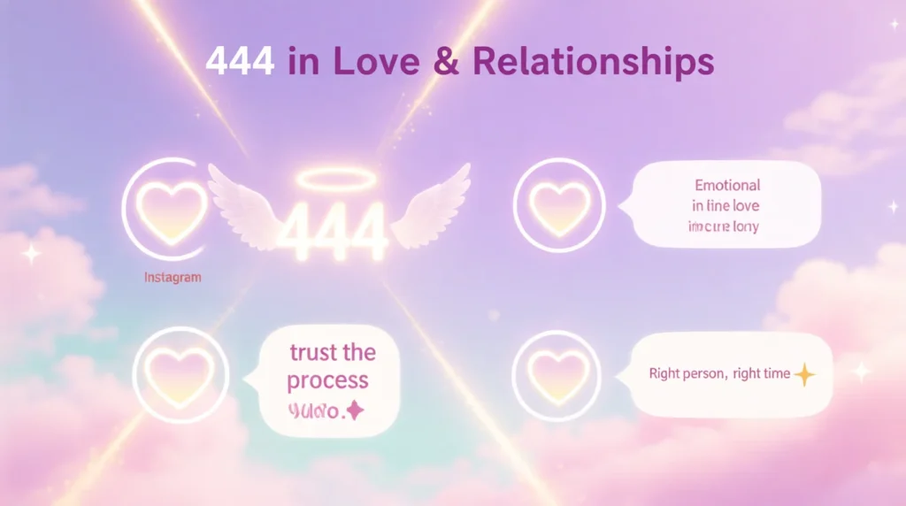 444 Meaning in Love