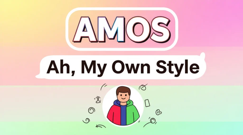 AMOS Mean in Text