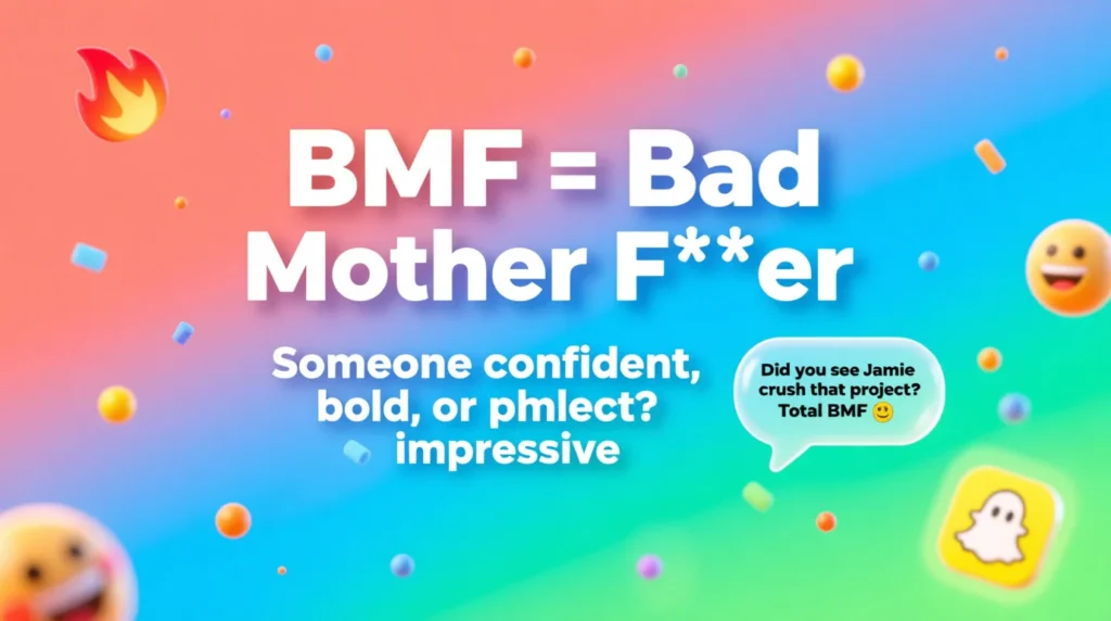 BMF Mean in Text