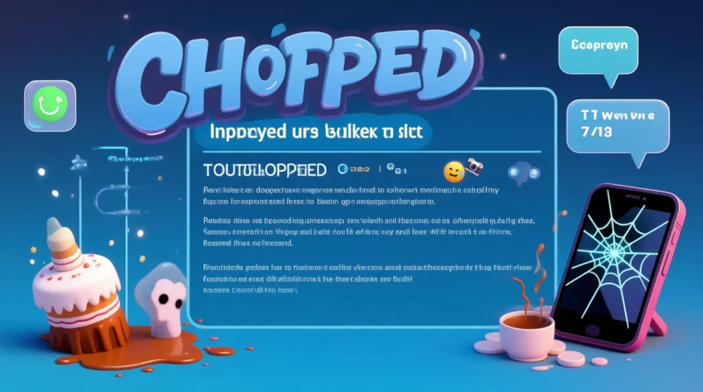 Chopped Mean in Text