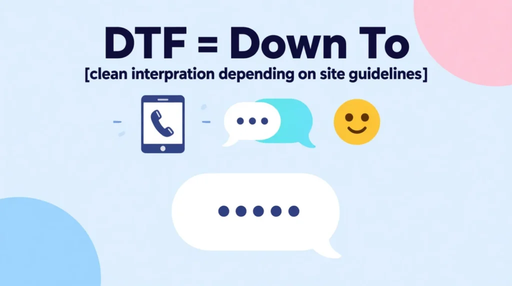 DTF Mean in Text