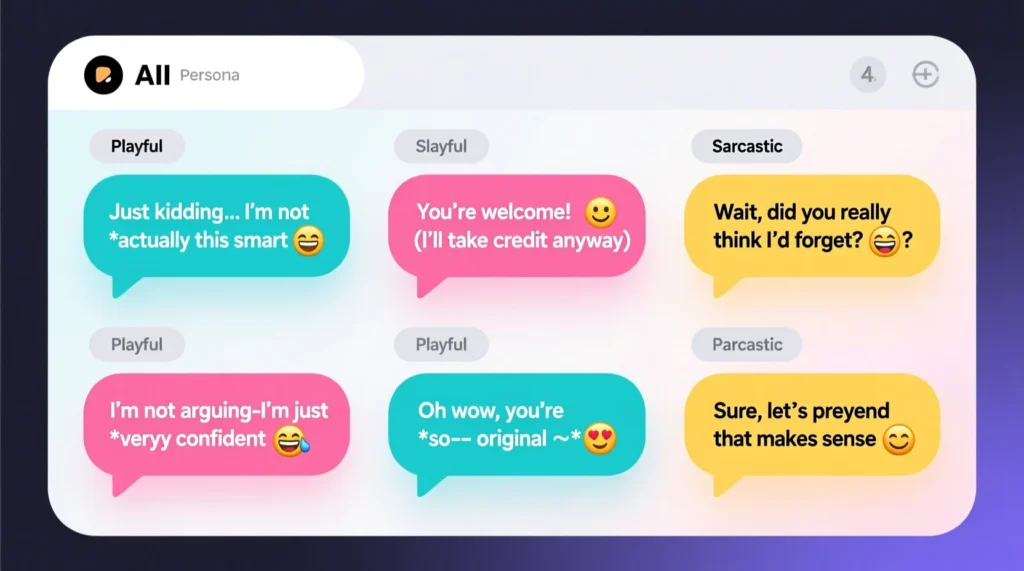 Examples of AII in Conversation