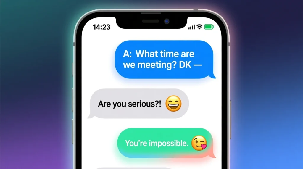 Examples of DK in Conversation