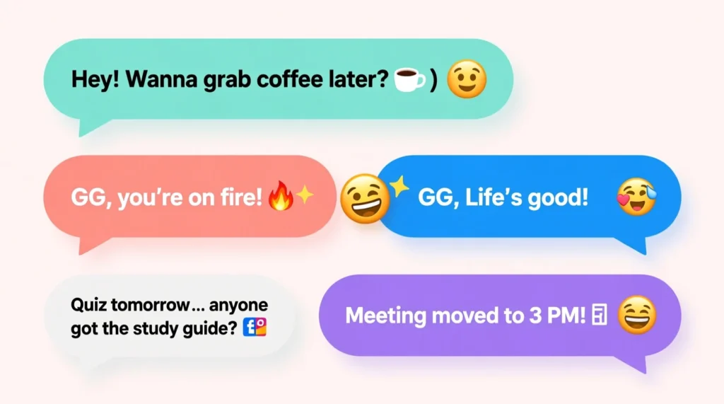 Examples of ETC in Conversations