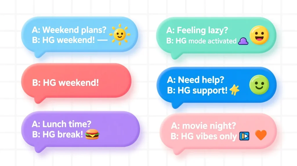 Examples of HG in Conversation