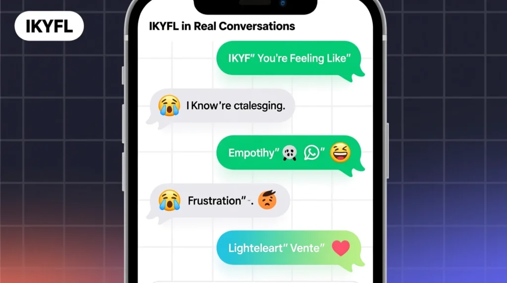 Examples of IKYFL in Real Conversation