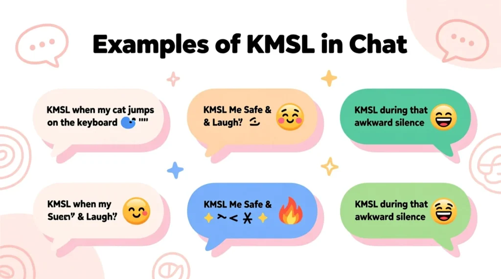 Examples of KMSL in Conversation 