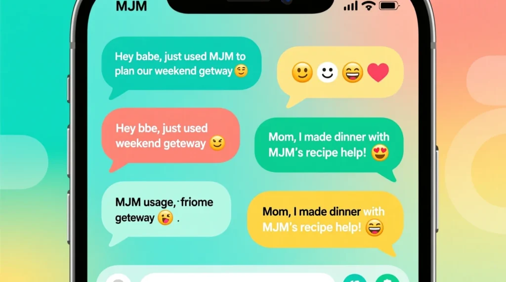 Examples of MJM in Conversation