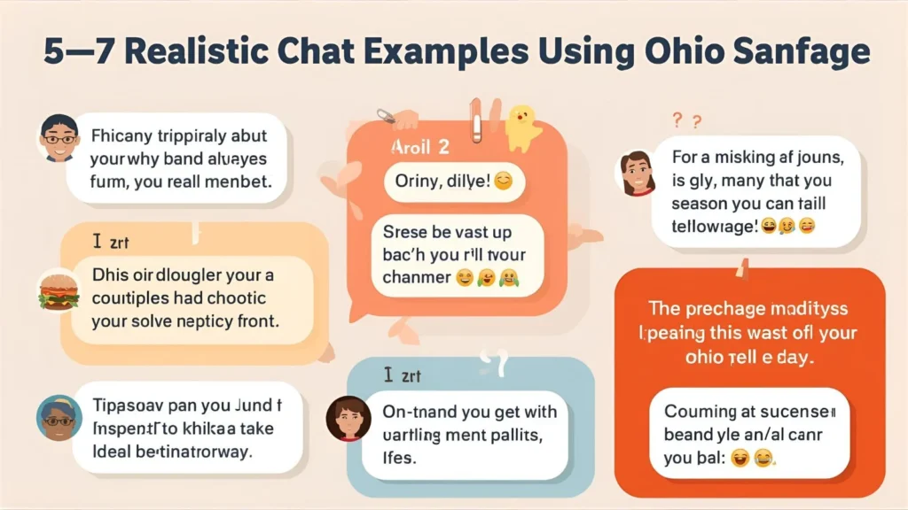 Examples of Ohio in Conversation