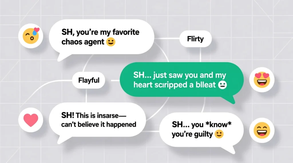 Examples of SH in Conversation