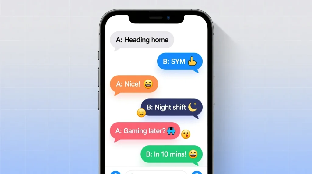 Examples of SYM in Conversation