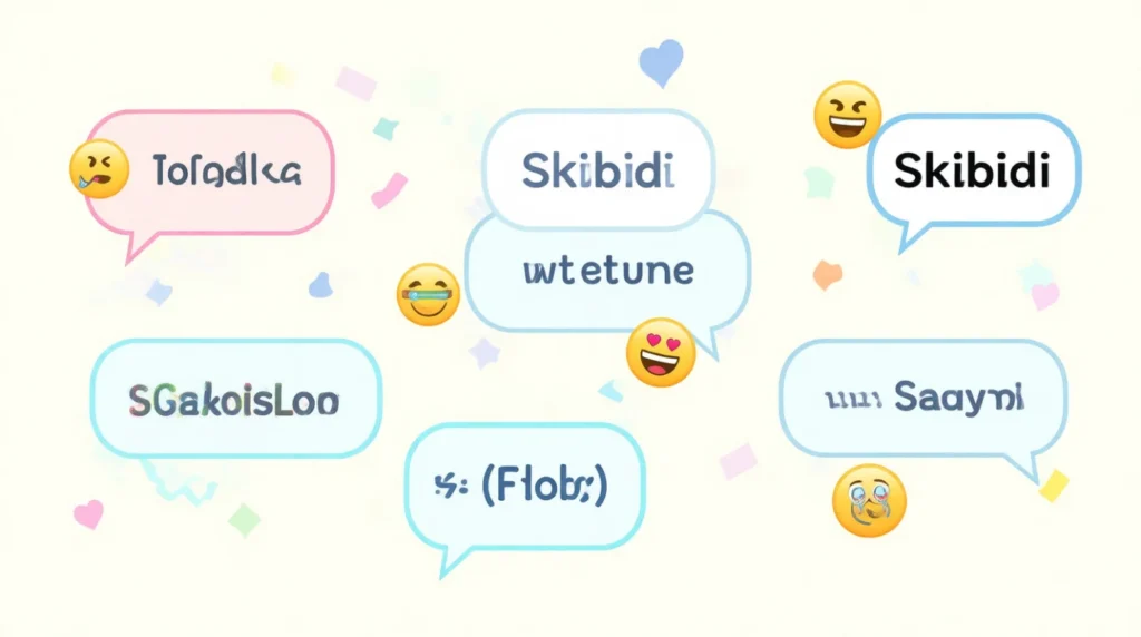 Examples of Skibidi in Conversation