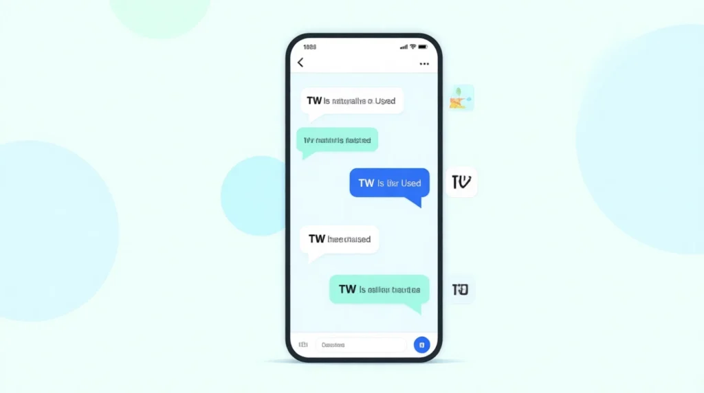 Examples of TW in Conversation