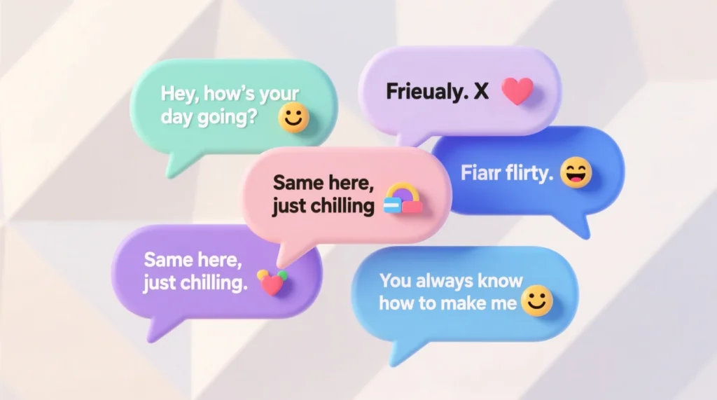 Examples of X in Conversation