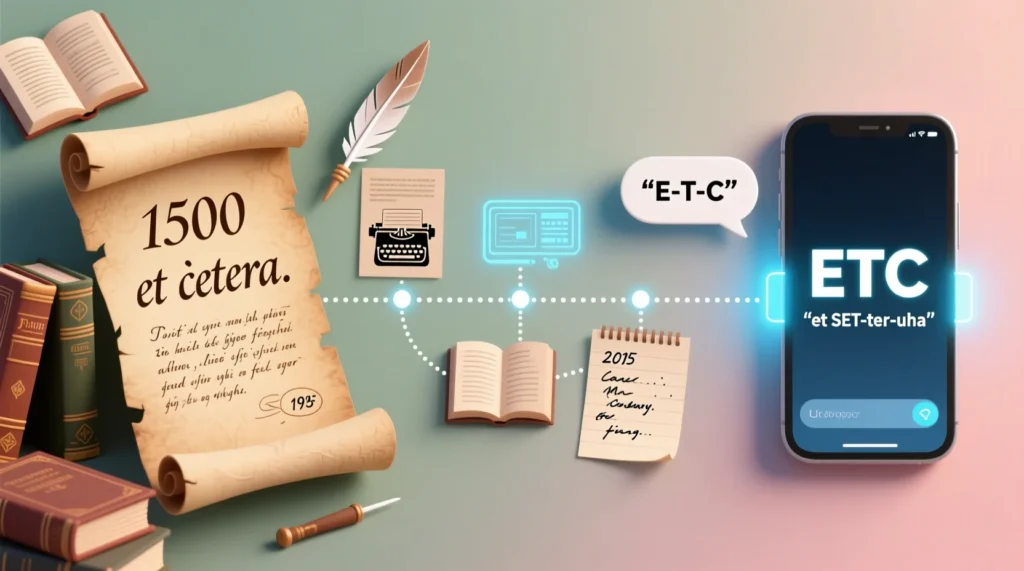 History & Pronunciation of ETC