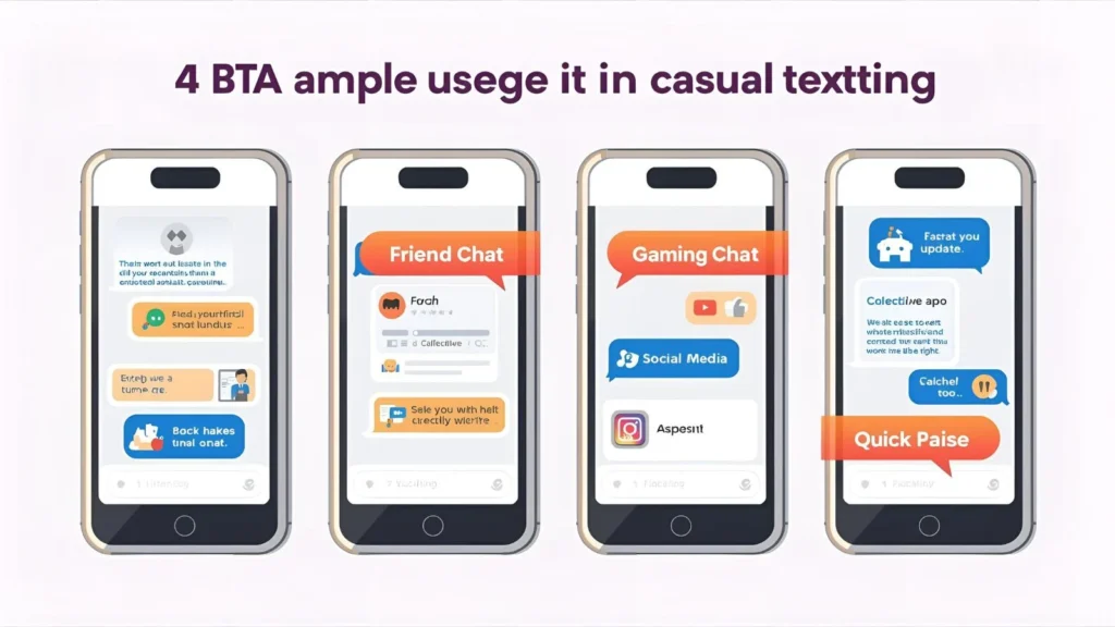 How to Use BTA in Texting