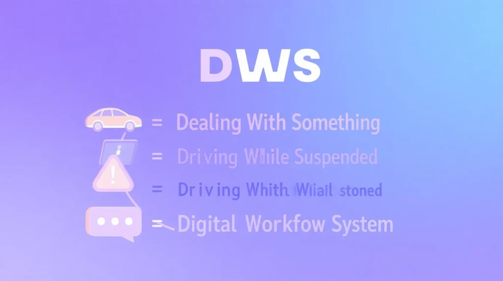 Meanings of DWS