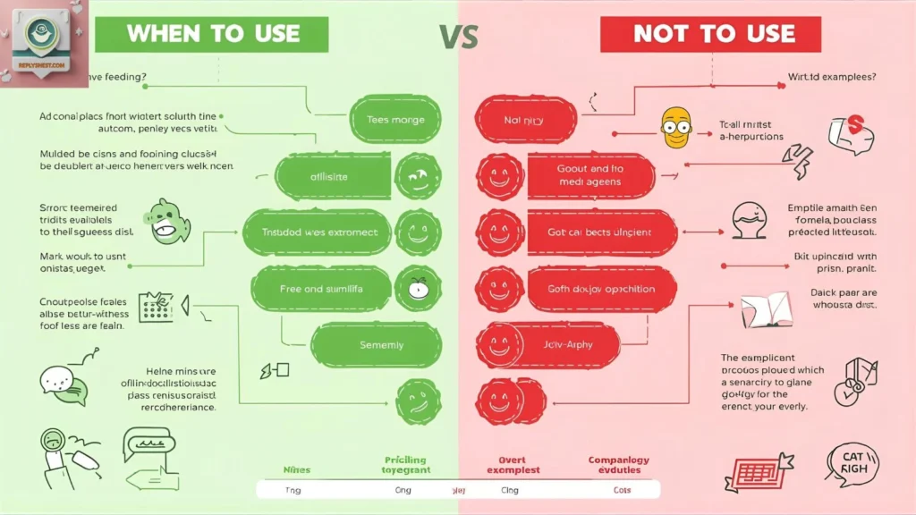 When to Use and When Not to Use 111