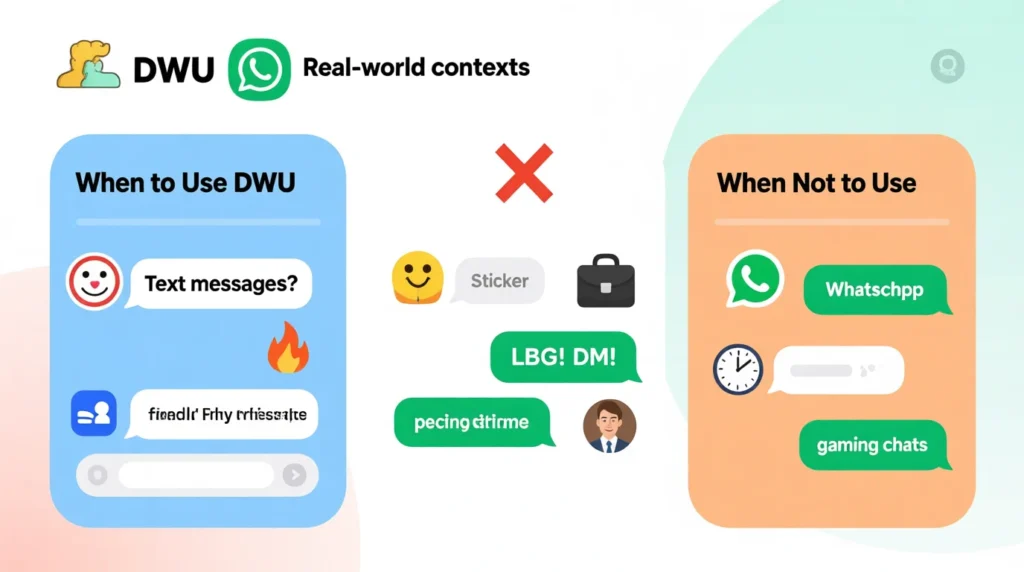 When to Use and When Not to Use DWU