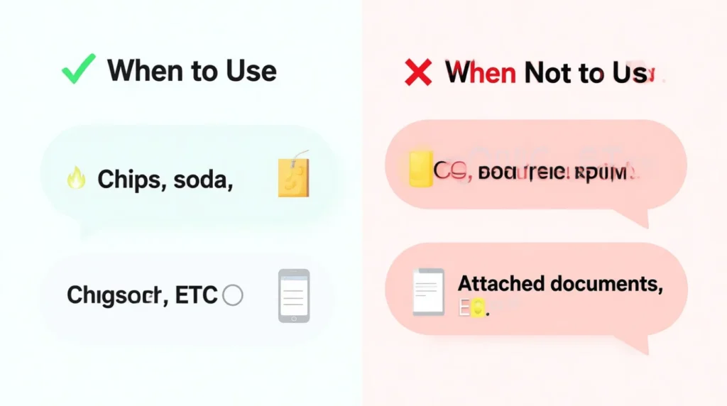 When to Use and When Not to Use ETC