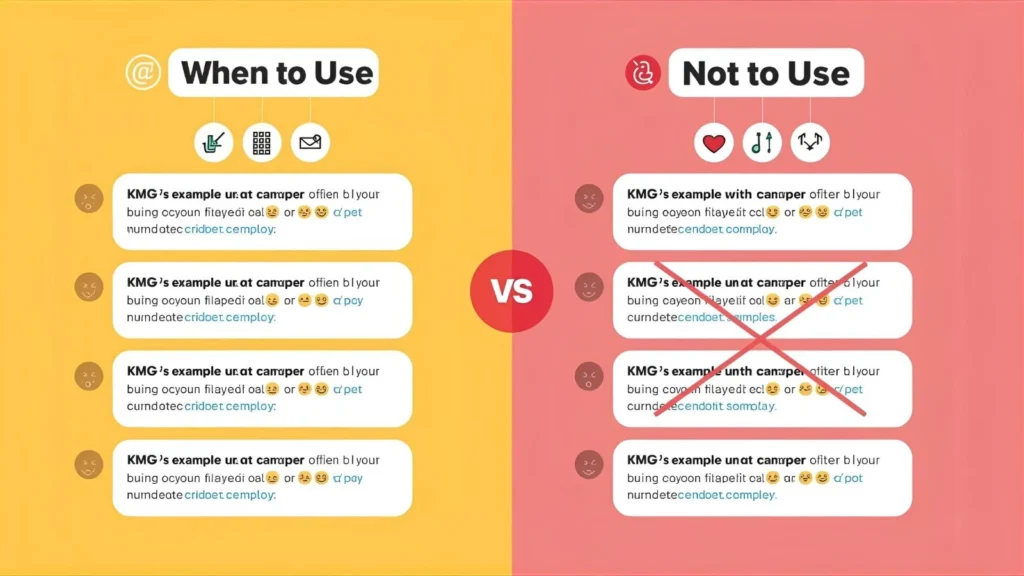 When to Use and When Not to Use KMG