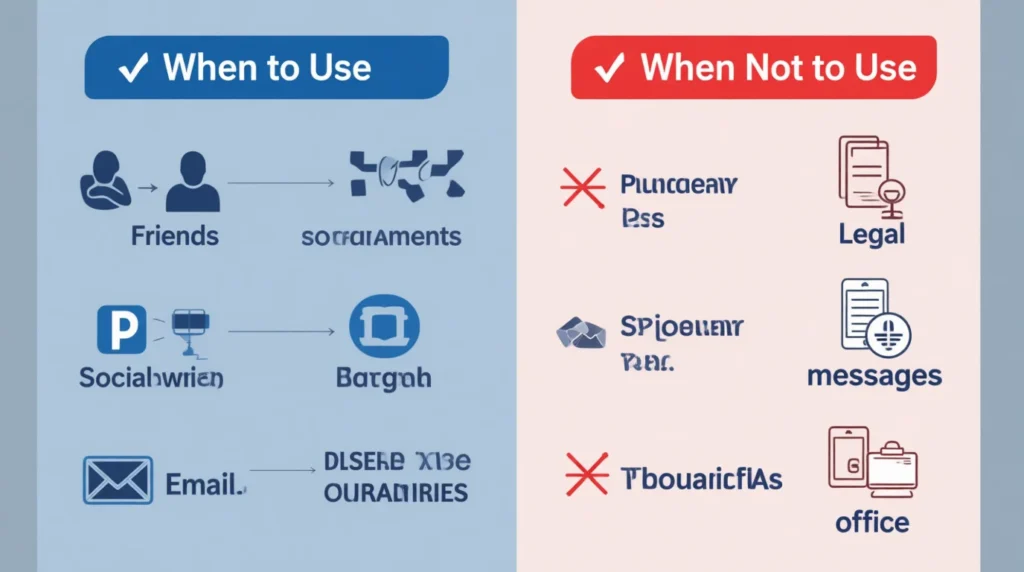 When to Use and When Not to Use PS 