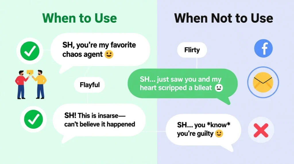 When to Use and When Not to Use SH