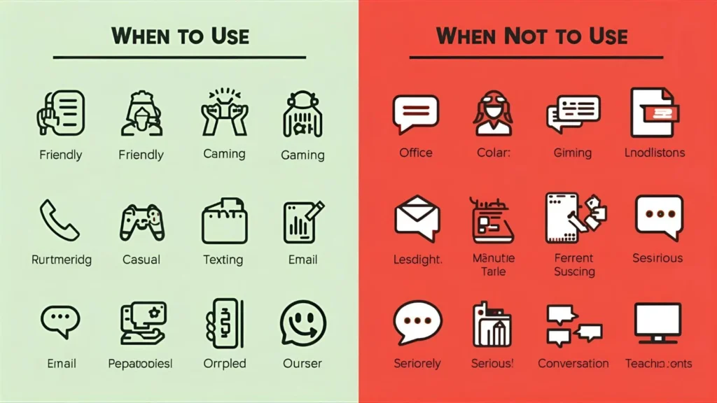 When to Use and When Not to Use “SYBAU”