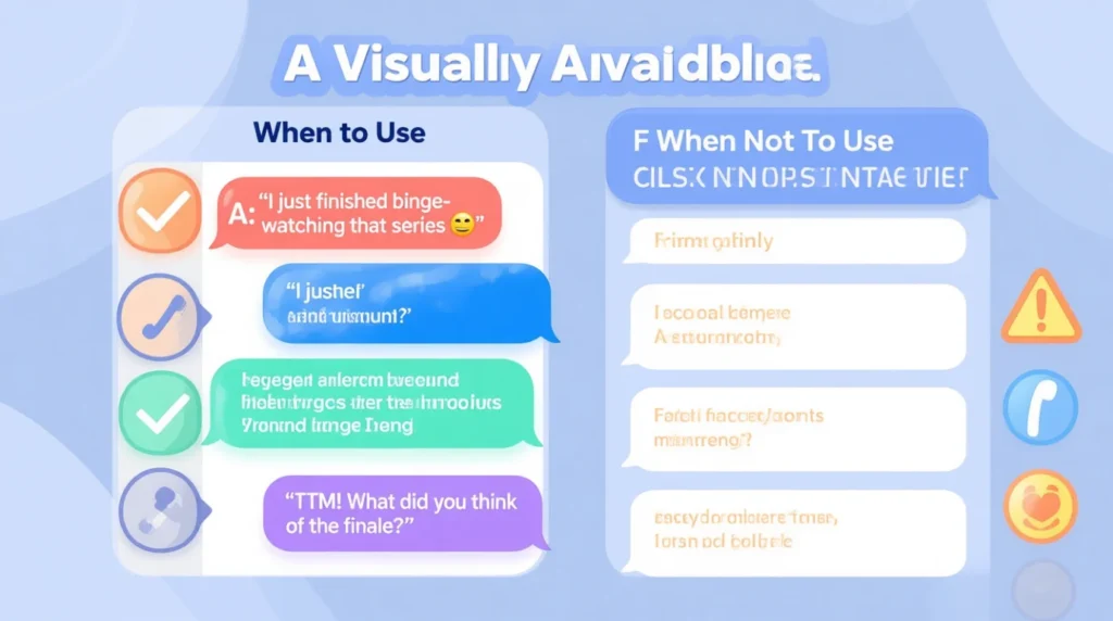 When to Use and When Not to Use TTM