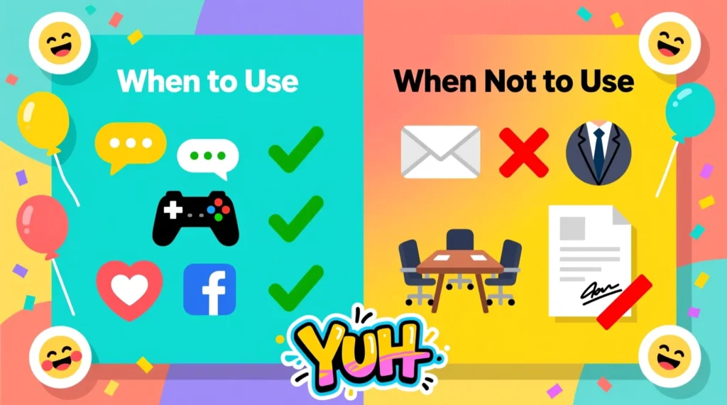 When to Use and When Not to Use YUH