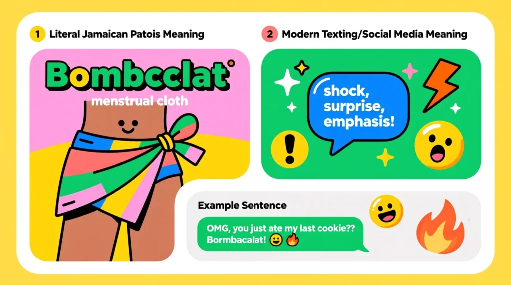 Bombaclat Mean in Text