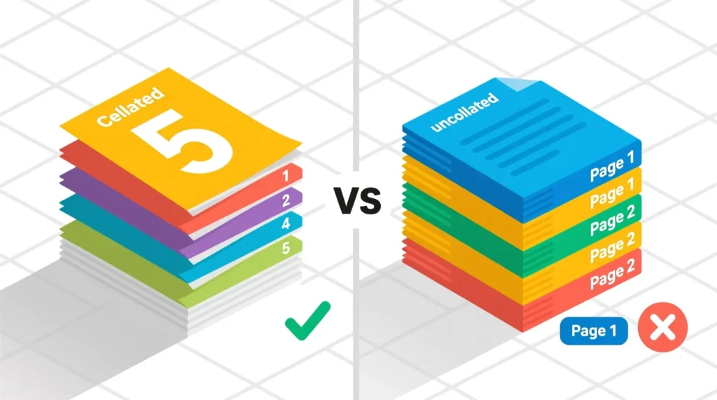 “Collate” Mean When Printing