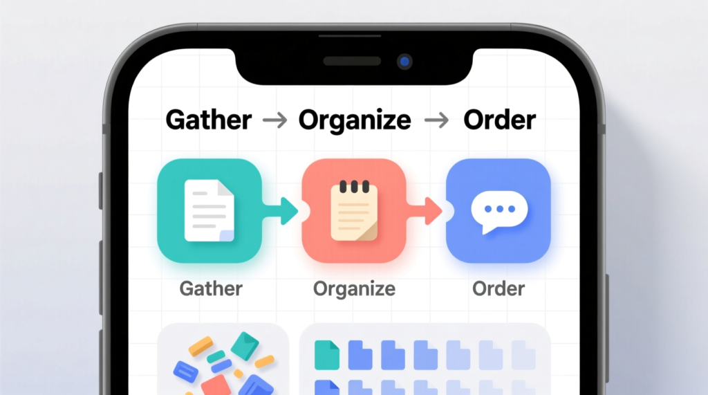 Collate Mean in Text