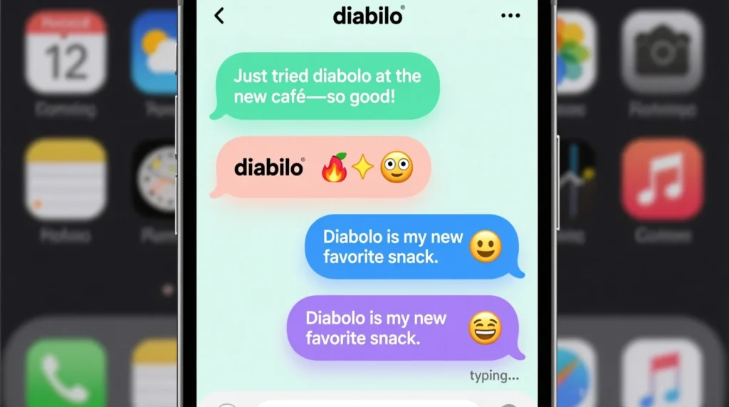 Diabolo Meaning in Chat or Text Messages