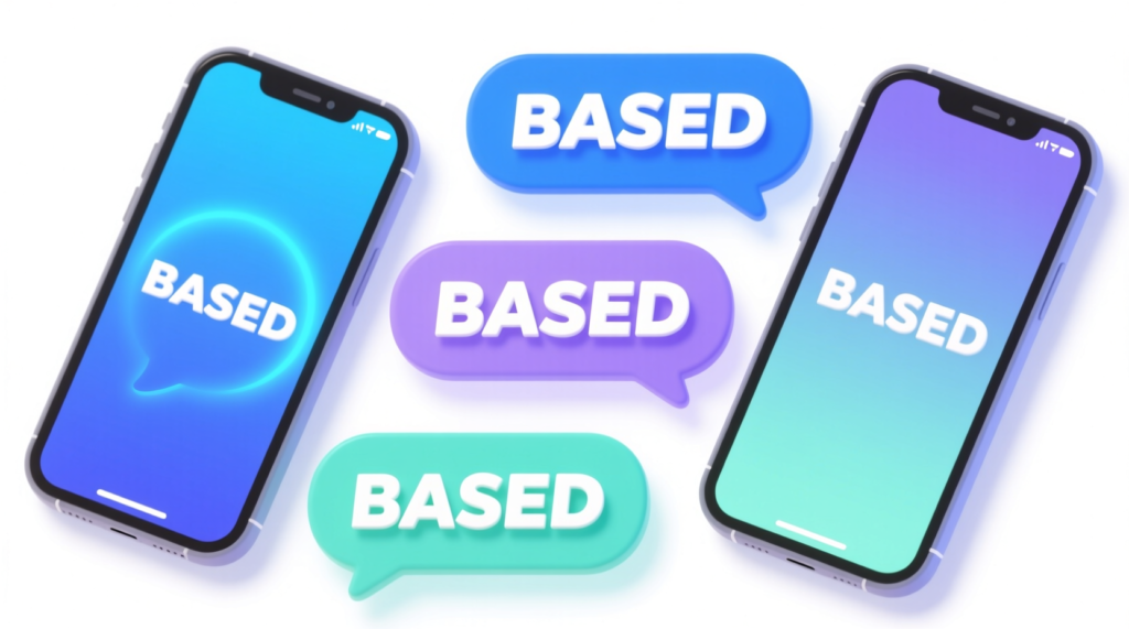 Examples of Based in Real Conversation