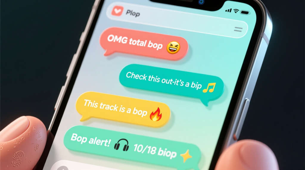 Examples of Bop in Conversation