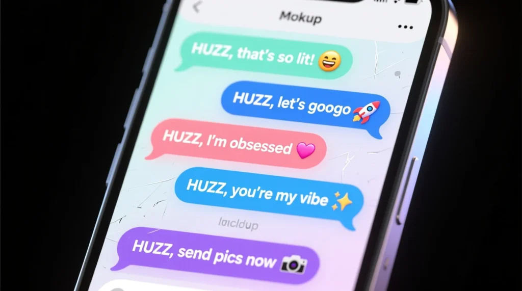 Examples of Huzz in Conversation