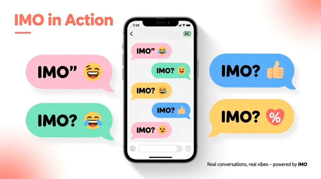 Examples of IMO in Conversation