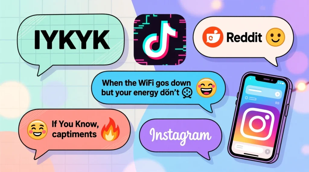 Examples of IYKYK in Conversation