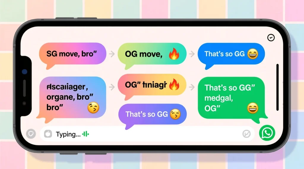 Examples of OG in Conversation