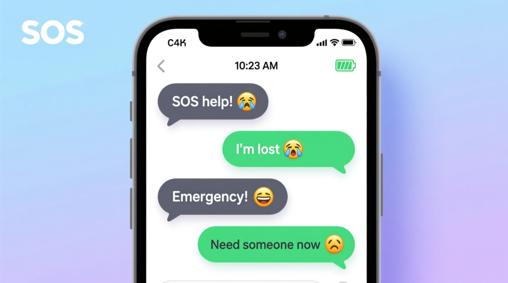 Examples of SOS in Conversation