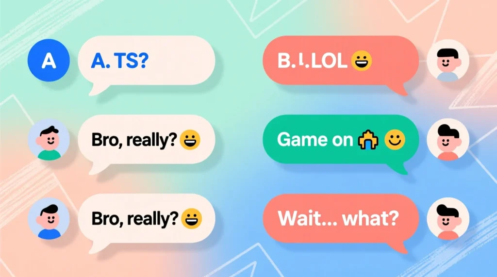 Examples of TS in Conversation