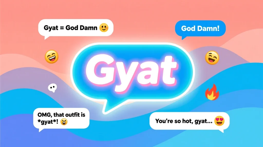 Gyat Mean in Text