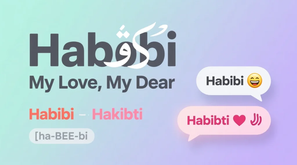 Habibi Mean in Text