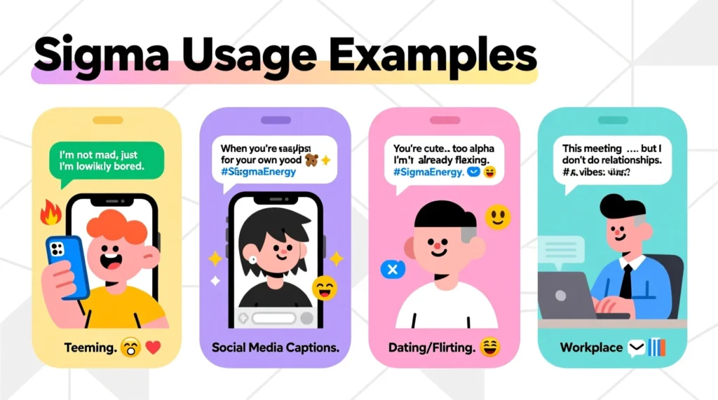 Sigma Examples in Different Contexts