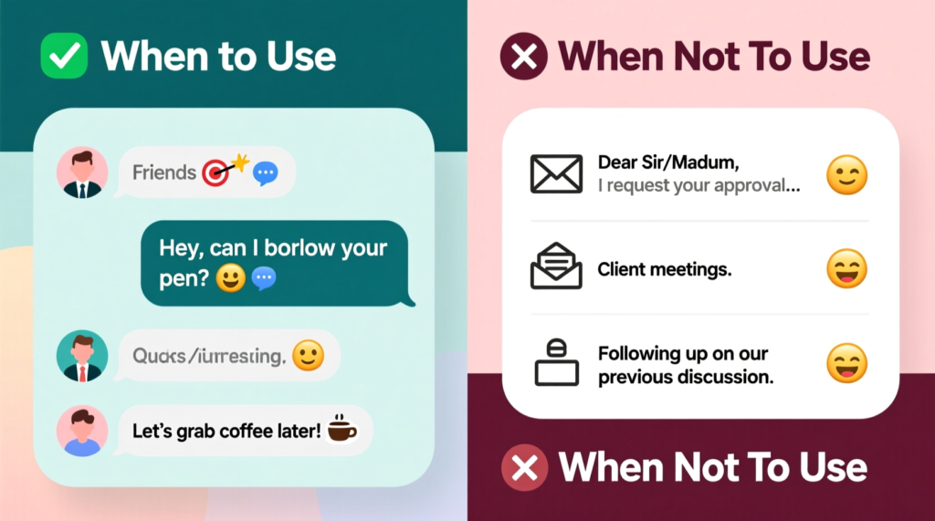 When to Use and When Not to Use Bop 